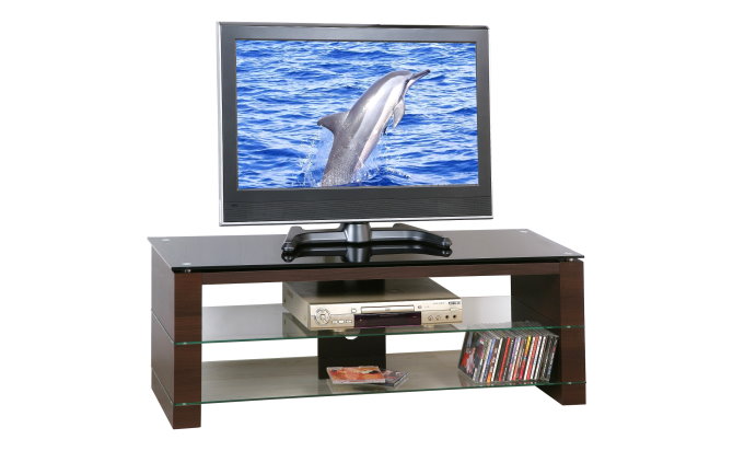 Lcd Plasma Tv Stand Glass Tv Rack Living Room Furniture