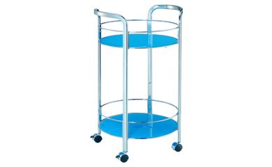 Rolling Storage Cart, Glass Kitchen Cart, Kitchen Storage Cart